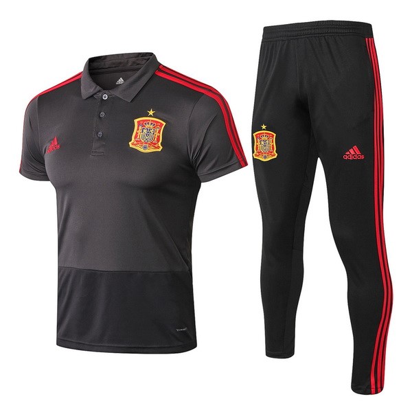 Polo España Conjunto Completo 2018 Gris